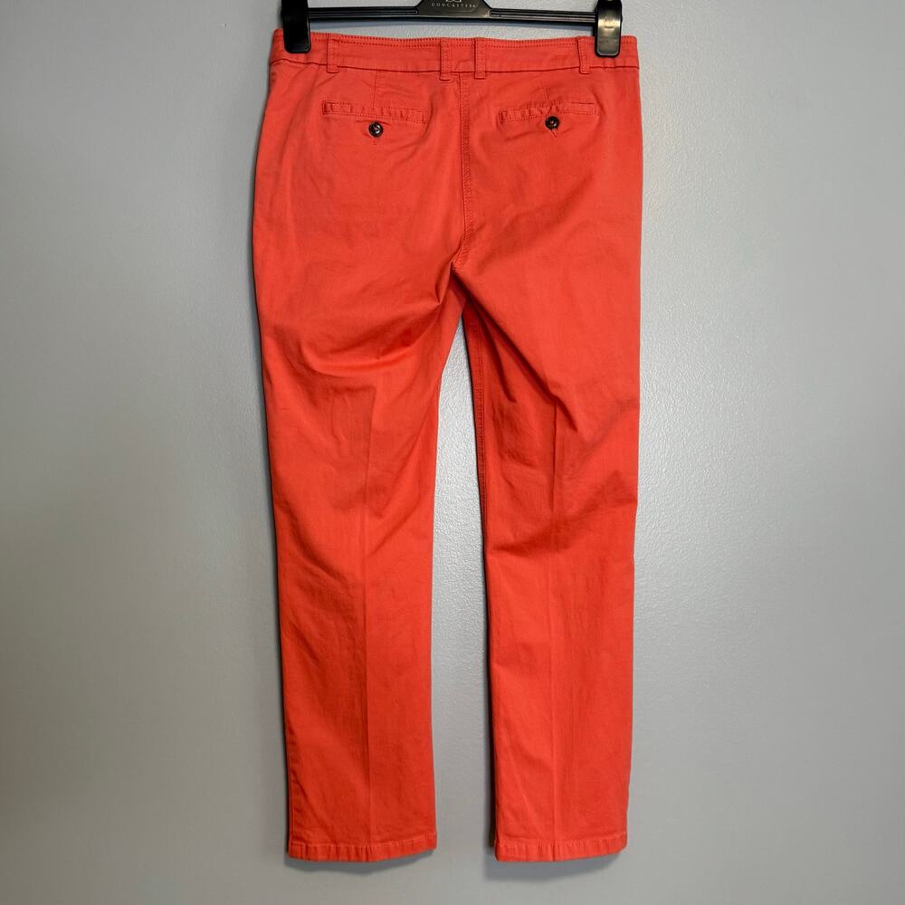 Boden Coral Chino Mid Rise Ankle Pants 8 - Picture 4 of 4